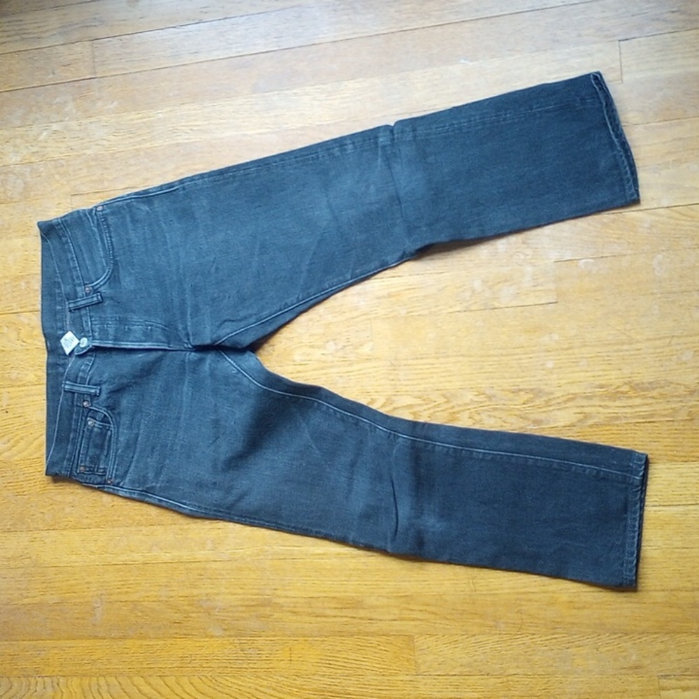 RRL Ralph Lauren Men's 30x32 USA Made Slim Fit 100% Japanese Cotton Black Jeans